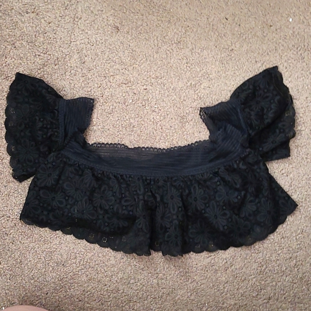 Black lace Bandeau
